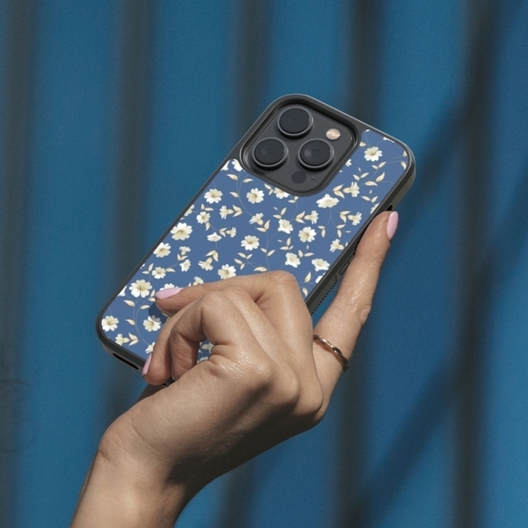 CASELIX Accessories - Floral Phone Case – iPhone 16, 15 Pro, 14, Galaxy S25 S24FE, Pixel 8 Pro, 9 Pro